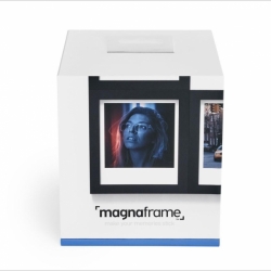 Magnaframe Magnetic Photo Frame for Polaroid Prints - 6 Pack Black 