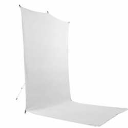 Savage White Floor Extended Backdrop Travel Kit