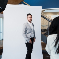 Savage White Floor Extended Backdrop for Travel Kit