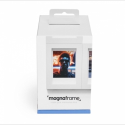 Magnaframe Magnetic Photo Frame for Fuji Instax Mini Prints - 6 pack White