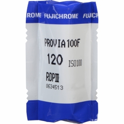 Fuji Fujichrome Provia 100F 100 ISO 120 Size <i>(Single Roll Unboxed)</i>