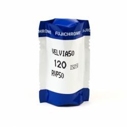 product Fuji Fujichrome Velvia 50 ISO 120 Size RVP (Single Roll Unboxed)