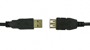Tripp Lite USB Extension Cable 6 ft. USB 2.0 - Black 
