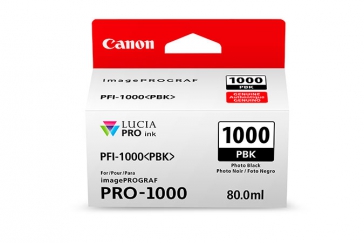 product Canon PFI-1000PBK Photo Black Ink Cartridge - 80ml
