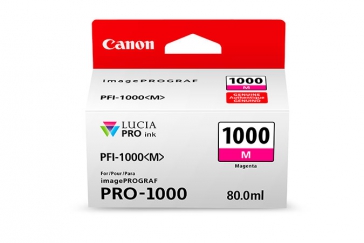 product Canon PFI-1000M Magenta Ink Cartridge - 80ml