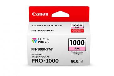 Canon PFI-1000PM Photo Magenta nk Cartridge - 80ml