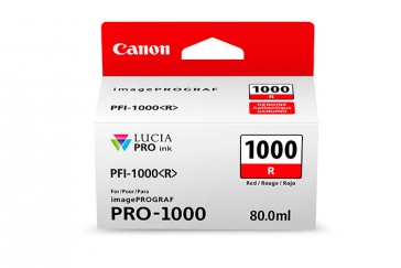 product Canon PFI-1000R Red Ink Cartridge - 80ml