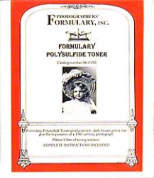 Formulary Polysulfide Toner Powder makes 1 liter for 35 - 8x10 prints