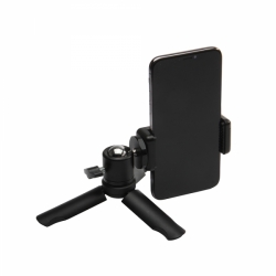 Phoneography Mini Tripod/Grip with Metal Ball Head and Phone Mount