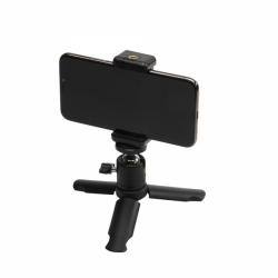 Phoneography Mini Tripod/Grip with Metal Ball Head and Phone Mount