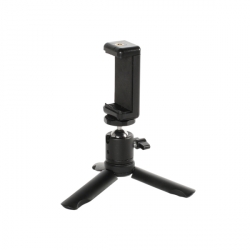Phoneography Mini Tripod/Grip with Metal Ball Head and Phone Mount