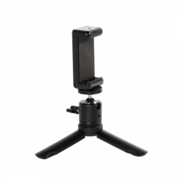 Phoneography Mini Tripod/Grip with Metal Ball Head and Phone Mount