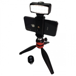 product Dotline Gizmo Mini Tripod LED Traveler Kit for Smartphones and Digital Cameras