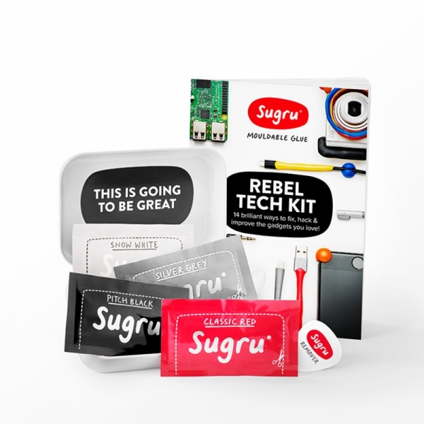 Sugru Mouldable Glue - Rebel Tech Kit - PAST DATE SPECIAL