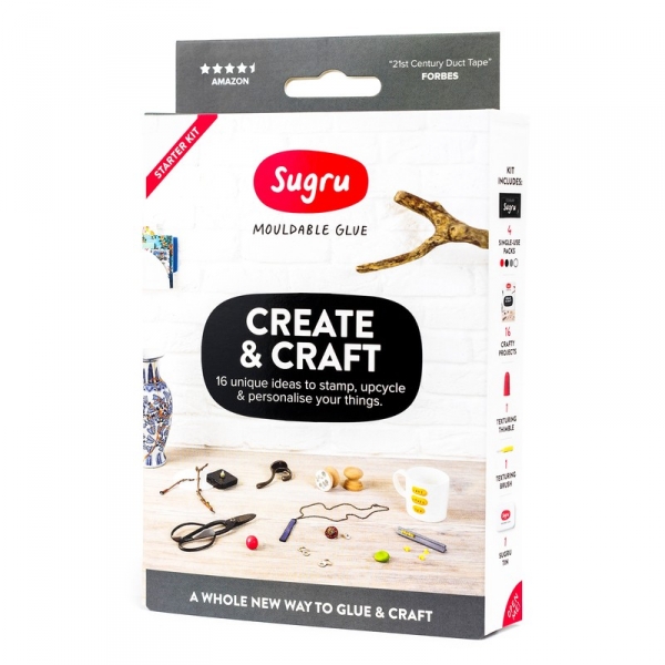 Sugru Mouldable Glue - Create and Craft Kit - PAST DATE SPECIAL