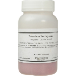 product Formulary Potassium Ferricyanide (Bleach) Powder - 100 grams