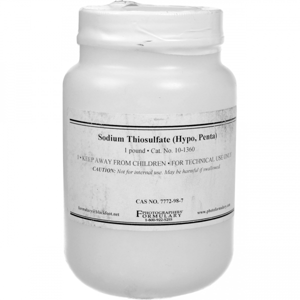 Formulary Sodium Thiosulfate (Hypo, Penta) - 1 Lb