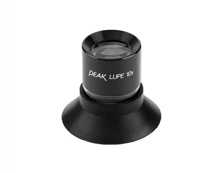 Peak 10X Sucking Loupe for Ground Glass