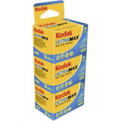  Kodak 6034052 Ultra Max 400 Film (Blue/Yellow) 3 Pack :  Electronics