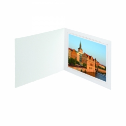 Whitehouse Photo Folder 7x5 Landscape White - 10 pack