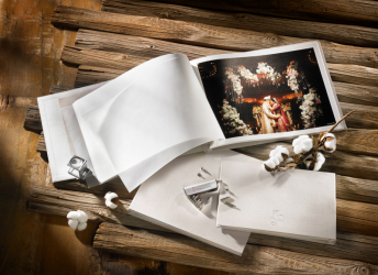 product Hahnemuhle Linen Album Cover Set 12 x 12 - Grey
