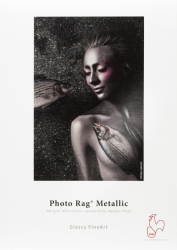 product Hahnemühle Photo Rag Metallic Inkjet Paper - 340gsm 44 in. x 39 ft. Roll