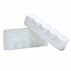 120 Film Hard Case White - Holds 5 Rolls of 120 Size Film