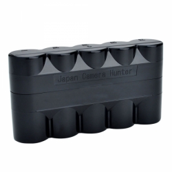 120 Film Hard Case Black - Holds 5 Rolls of 120 Size Film