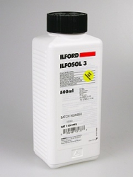 Ilford Ilfosol 3 Liquid Film Developer <br>500 ml to make 5 liters