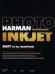Harman Photo Professional Inkjet Paper 13x19/15 sheets - Matt FB Mp Warmtone 310 gsm