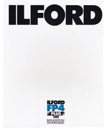 product Ilford FP4+ 125 ISO 3.25x4.25/25 Sheets - SHORT/PAST DATE SPECIAL