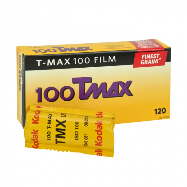 Kodak Tmax 100 ISO 120 TMX - Single Roll Unboxed 