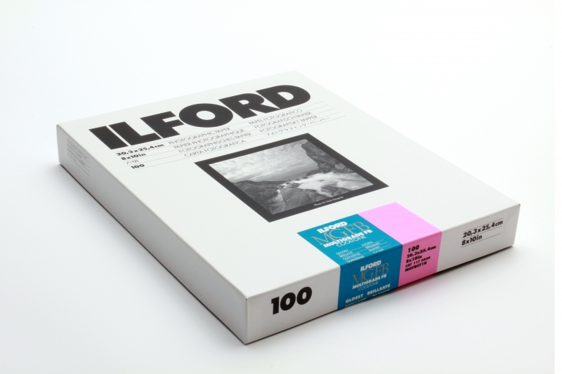 Ilford Multigrade Classic FB CT1K Cooltone Glossy 8x10/100 Sheets 