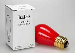 product Halco 11 Watt S14 Red Safelight Bulb 