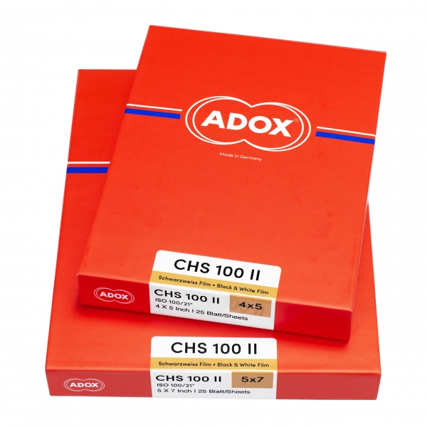 Adox CHS 100 II ISO 100 8x10/25 Sheets