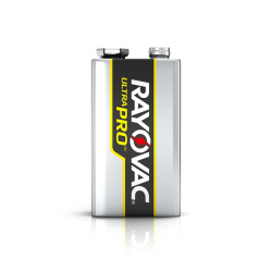 product Rayovac Ultra Pro Alkaline Battery - 9 Volt