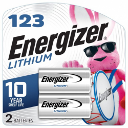 product Energizer CR123A 3-Volt Lithium Battery - 2 Pack