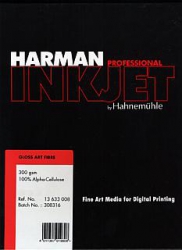 Harman by Hahnemuhle Fine Art Inkjet Paper 13x19/30 sheets - Gloss Art Fibre