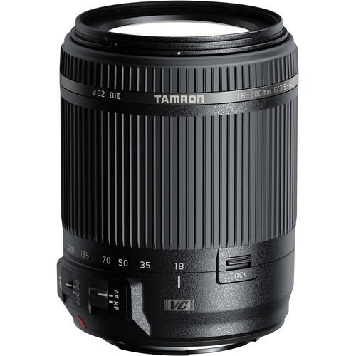 Tamron 18-200mm f/3.5-6.3 DI II VC Zoom Lens for Canon EOS