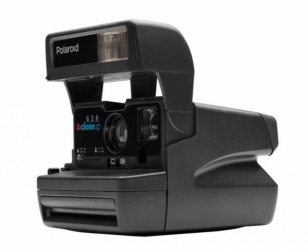 Polaroid 600 Square, side.