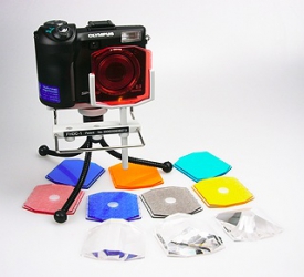 Holga Filter System for 35mm Point &amp; Shoot and Digital Cameras <i>(Not for use on Holga camera)</i>