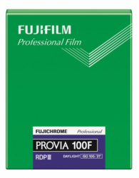 product Fuji Fujichrome Provia 100F 100 ISO 4x5/20 Sheets 