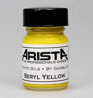 Arista Photo Oils - Beryl Yellow - 15ml