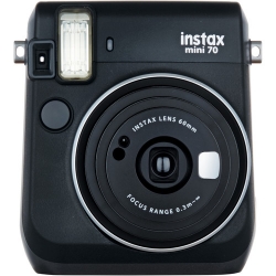 product Fuji Instax Mini 70 Instant Film Camera - Midnight Black 