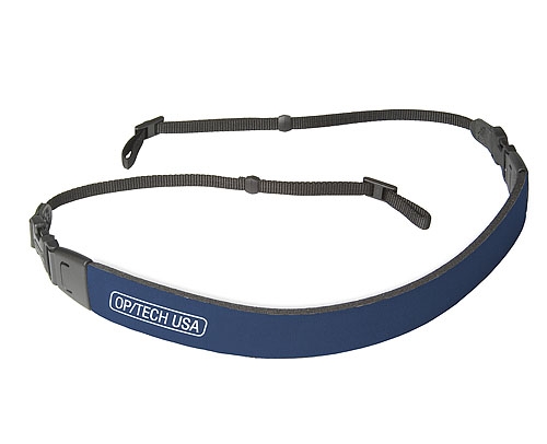 Optech Fashion Strap 3/8 in. Camera Strap - Navy Blue