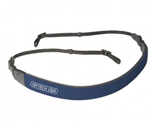 product OP/TECH Fashion Strap 3/8 in. Camera Strap - Navy Blue