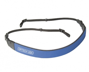 Optech Fashion Strap 3/8 in. Camera Strap - Royal Blue