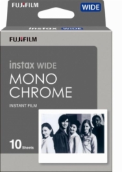 FUJI INSTAX WIDE FILM B&W 10PK MONOCHROME 800 INSTANT FILM