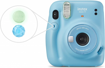 Fuji Instax Mini 11 Instant Film Camera - Sky Blue