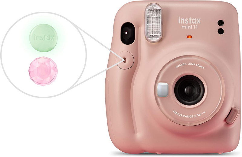 FUJIFILM INSTAX MINI 11 Instant Film Camera (Blush Pink)